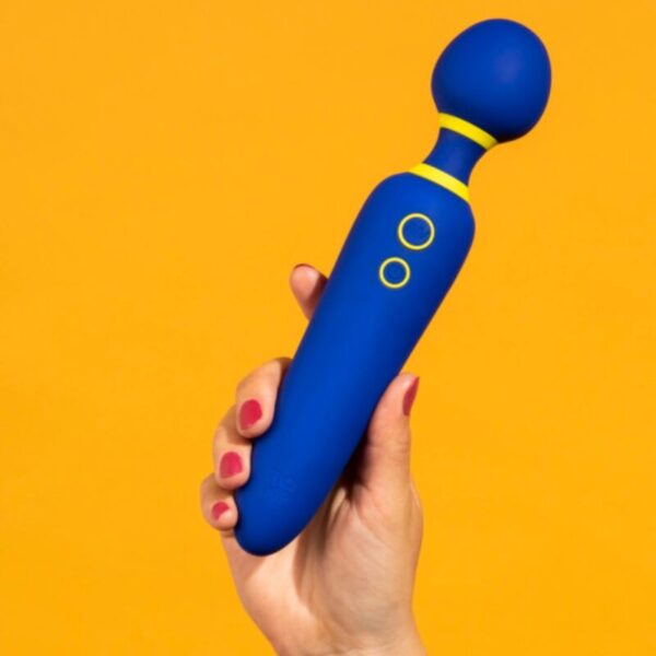 Romp Flip — Wand Massager, Rechargeable, Blue — Vibrators — view 11