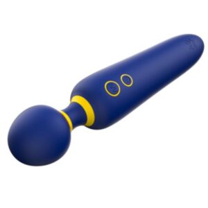 Romp Flip — Wand Massager, Rechargeable, Blue — Vibrators