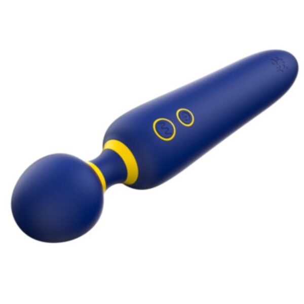 Romp Flip — Wand Massager, Rechargeable, Blue — Vibrators