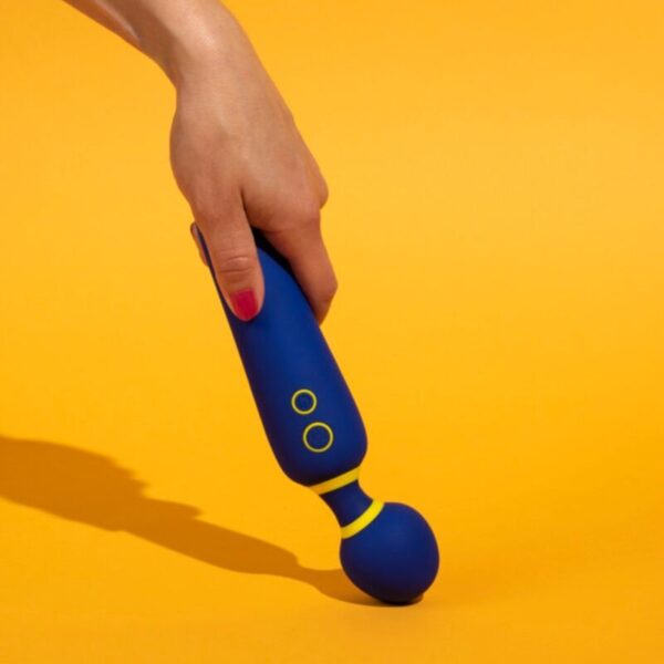 Romp Flip — Wand Massager, Rechargeable, Blue — Vibrators — view 10