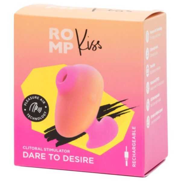 Romp Kiss — Air Pulse Stimulator, Waterproof — Clitoral Stimulators — view 11