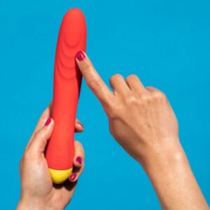 Romp Hype — G-Spot Vibrator, Waterproof, Red — G-Spot Vibrators — view 3