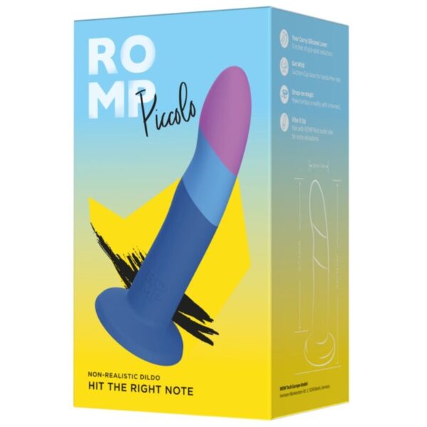 Romp Piccolo — Suction Cup Dildo, 14 cm — Dildos — view 8