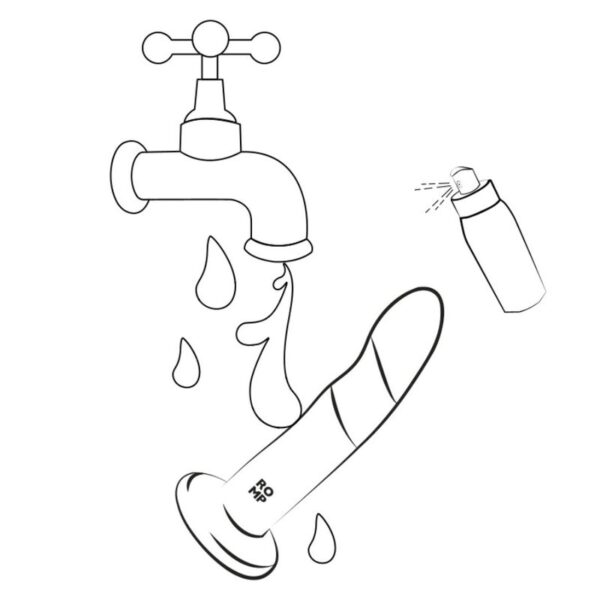 Romp Piccolo — Suction Cup Dildo, 14 cm — Dildos — view 2