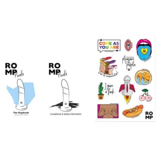 Romp Piccolo — Suction Cup Dildo, 14 cm — Dildos — view 9
