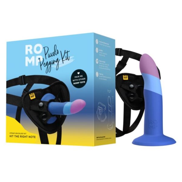 Romp Piccolo — Strap-On Dildo, Silicone, 14 cm — Dildos — view 6
