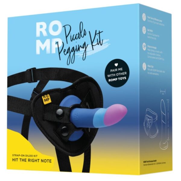 Romp Piccolo — Strap-On Dildo, Silicone, 14 cm — Dildos — view 10