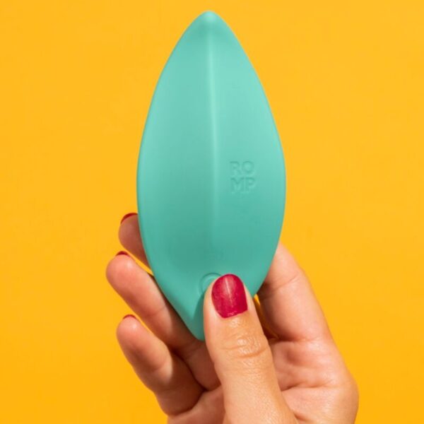 Romp Wave — Lay-On Vibrator, Waterproof, Green — Clitoral Stimulators — view 12