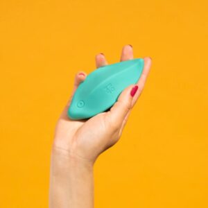 Romp Wave — Lay-On Vibrator, Waterproof, Green — Clitoral Stimulators — view 2