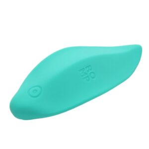 Romp Wave — Lay-On Vibrator, Waterproof, Green — Clitoral Stimulators