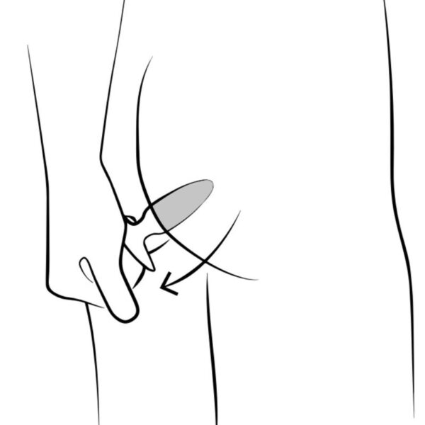 Romp Bass — Vibrating Butt Plug, Waterproof, 10 cm, Green — Anal — view 11