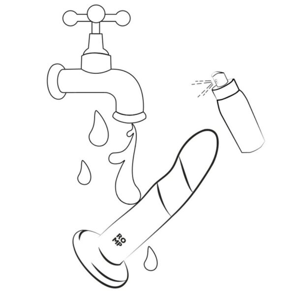 Romp Dizi — Suction Cup Dildo, 18 cm — Dildos — view 6