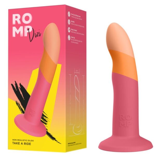 Romp Dizi — Suction Cup Dildo, 18 cm — Dildos — view 4