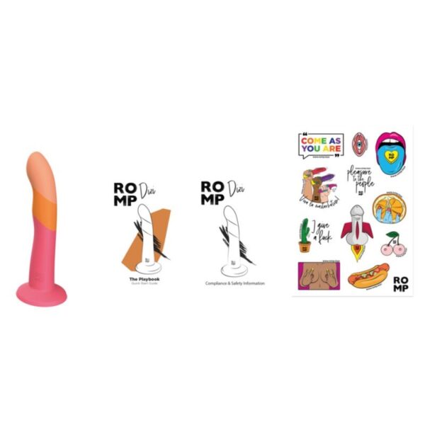 Romp Dizi — Suction Cup Dildo, 18 cm — Dildos — view 9