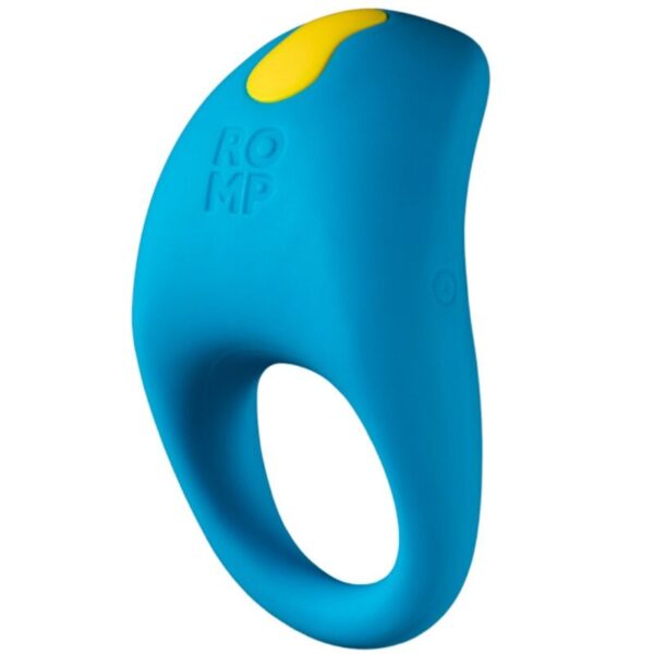 Romp Juke — Vibrating Cock Ring, Rechargeable, Blue — Cock Rings