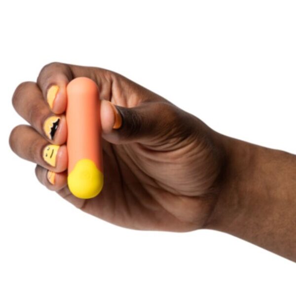 Romp Riot — Bullet Vibrator, Waterproof, Orange and Yellow — Bullet Vibrators — view 5