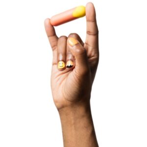 Romp Riot — Bullet Vibrator, Waterproof, Orange and Yellow — Bullet Vibrators — view 3