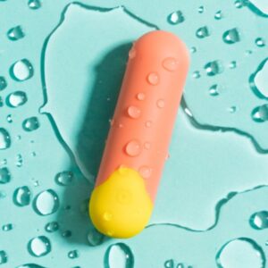 Romp Riot — Bullet Vibrator, Waterproof, Orange and Yellow — Bullet Vibrators — view 2