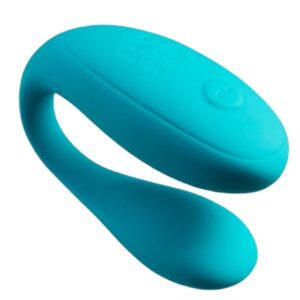 Romp Join — Couples Vibrator, Rechargeable, Turquoise