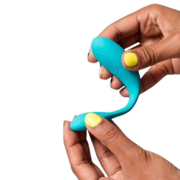 Romp Join — Couples Vibrator, Rechargeable, Turquoise — view 4