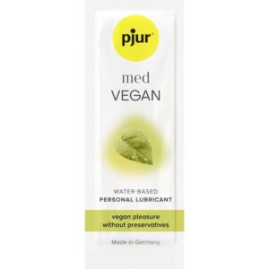 Pjur Med Vegan — Water-Based Lubricant, 2 ml — Lubes