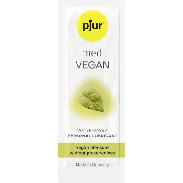 Pjur Med Vegan — Water-Based Lubricant, 2 ml — Lubes