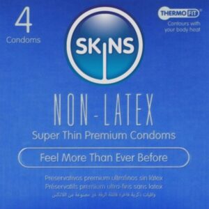 Skins — Non-Latex Condoms, 4 Pack — Condom Multipacks