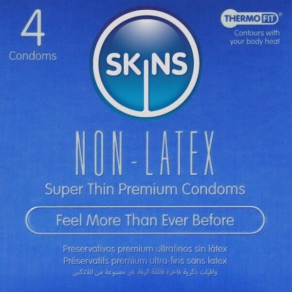 Skins — Non-Latex Condoms, 4 Pack — Condom Multipacks