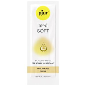 Pjur Med Soft Glide — Silicone-Based Lubricant, 1.5 ml — Lubes