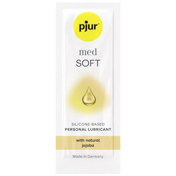 Pjur Med Soft Glide — Silicone-Based Lubricant, 1.5 ml — Lubes