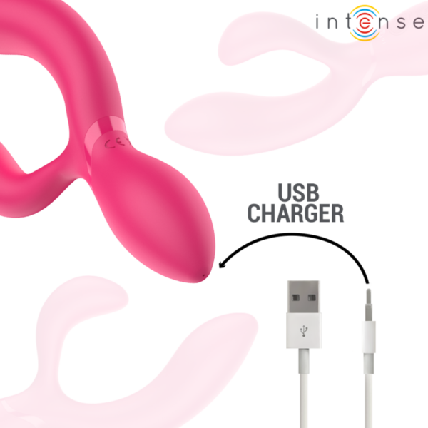 Intense Charly — Rabbit Vibrator, Rechargeable, Pink — Rabbit Vibrators — view 7