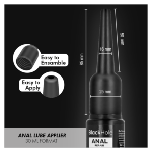 Black Hole Anal Lube Applier — Lube Applicator, Size S — Lubes — view 4
