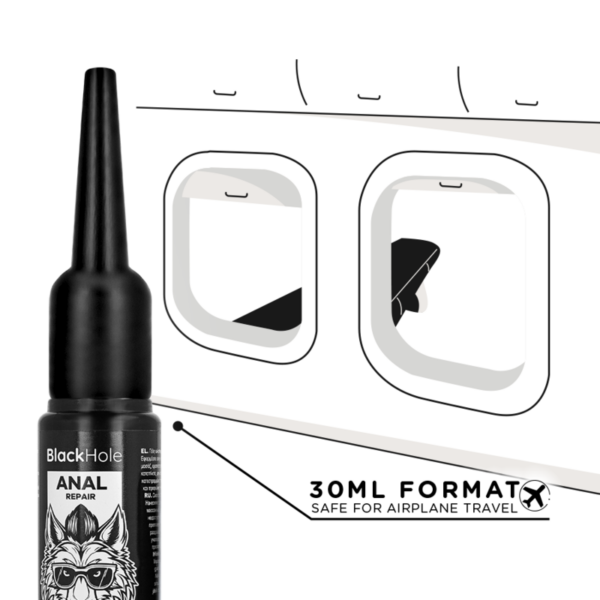 Black Hole Anal Lube Applier — Lube Applicator, Size S — Lubes — view 5