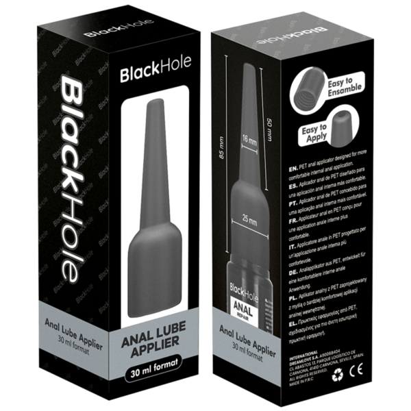 Black Hole Anal Lube Applier — Lube Applicator, Size S — Lubes — view 8