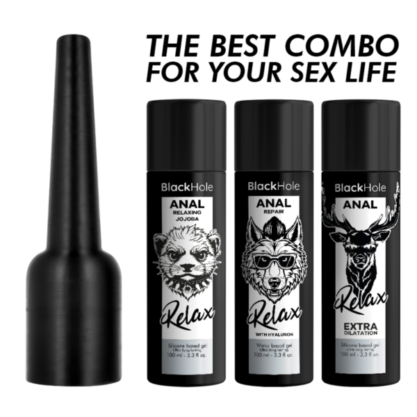 Black Hole Anal Lube Applier — Lube Applicator, Size L — Lubes — view 2