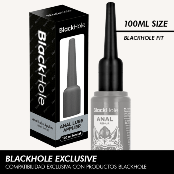 Black Hole Anal Lube Applier — Lube Applicator, Size L — Lubes