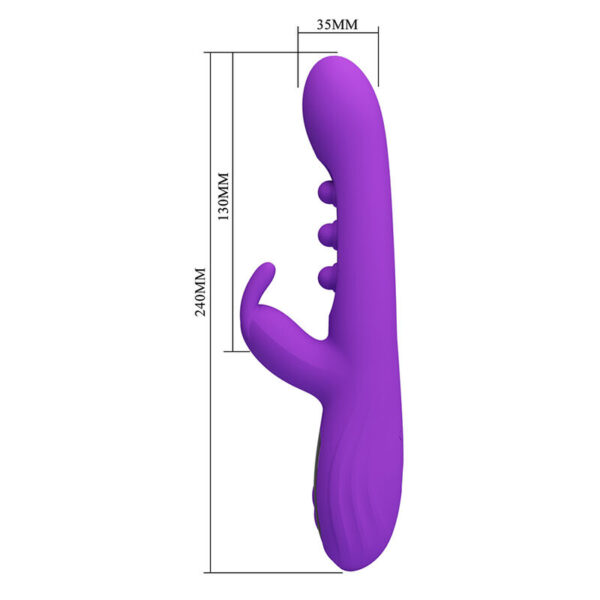 Pretty Love Sabien — Rabbit Vibrator, Rechargeable, Purple — Rabbit Vibrators — view 7