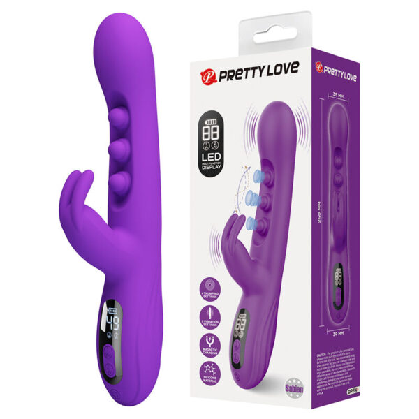 Pretty Love Sabien — Rabbit Vibrator, Rechargeable, Purple — Rabbit Vibrators — view 11