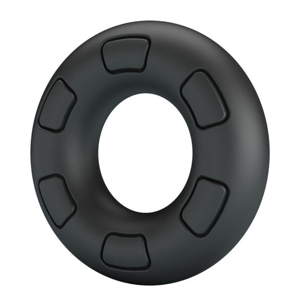 Crazy Bull Bertram Soft — Cock Ring, Waterproof, Black — Classic Cock Rings — view 4
