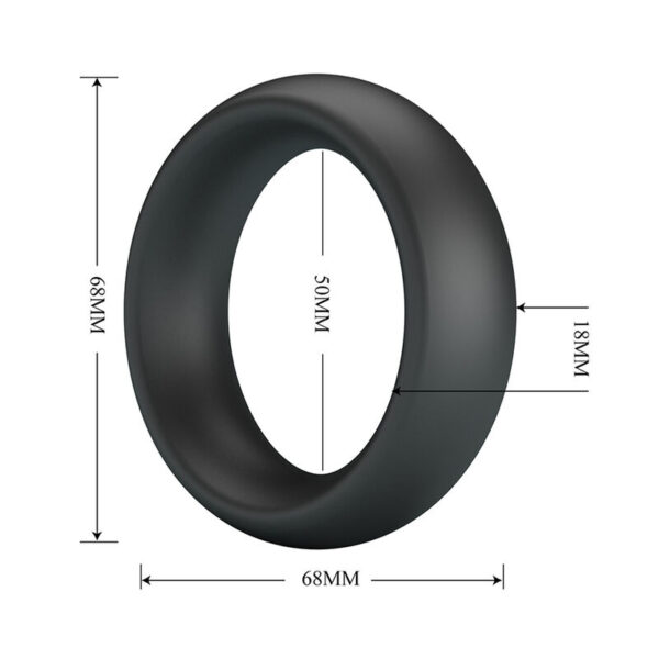 Crazy Bull Elio — Cock Ring, Waterproof, Black — Classic Cock Rings — view 5