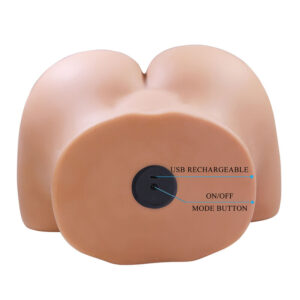 Crazy Bull Julia XXL — Vibrating Masturbator, Rechargeable, Flesh — Vibrating Strokers — view 3