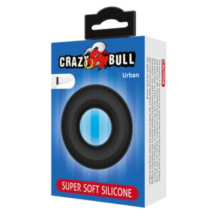 Crazy Bull Urban Soft — Cock Ring, Waterproof, Black — Classic Cock Rings — view 4
