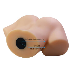 Crazy Bull Vivian — Vibrating Masturbator, Rechargeable, Flesh — Vibrating Strokers — view 3