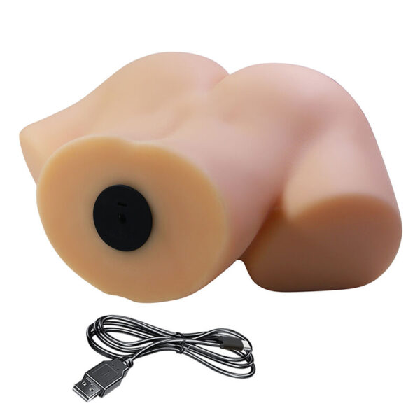 Crazy Bull Vivian — Vibrating Masturbator, Rechargeable, Flesh — Vibrating Strokers — view 4