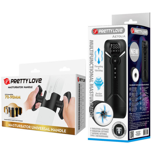 Pretty Love Aetola — Automatic Masturbator, Black — Automatic Masturbators — view 11