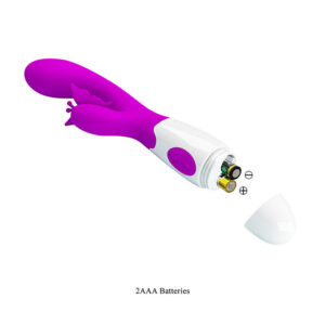 Pretty Love Butterfly Kiss — Rabbit Vibrator, Fuchsia — Rabbit Vibrators — view 2