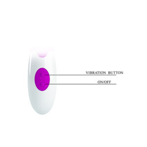 Pretty Love Butterfly Kiss — Rabbit Vibrator, Fuchsia — Rabbit Vibrators — view 4