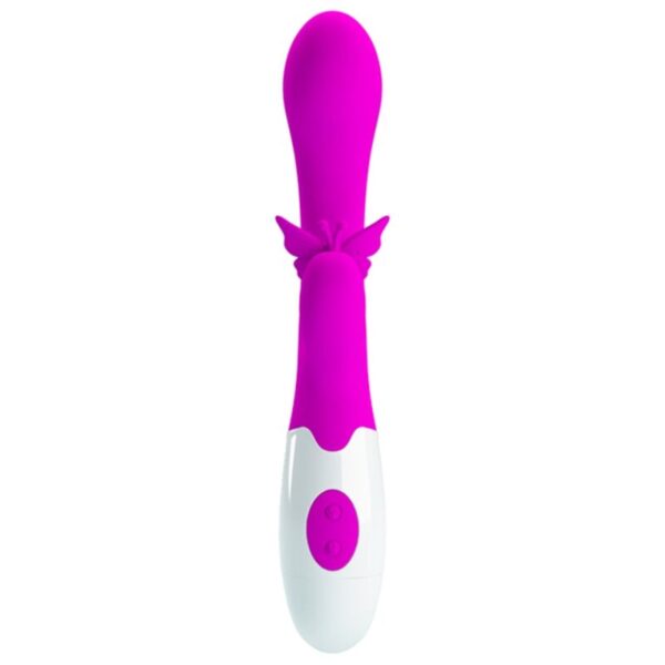 Pretty Love Butterfly Kiss — Rabbit Vibrator, Fuchsia — Rabbit Vibrators — view 6