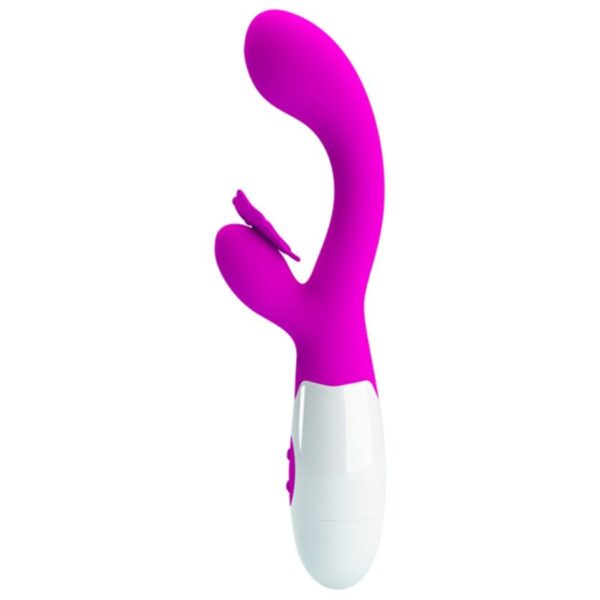 Pretty Love Butterfly Kiss — Rabbit Vibrator, Fuchsia — Rabbit Vibrators — view 11
