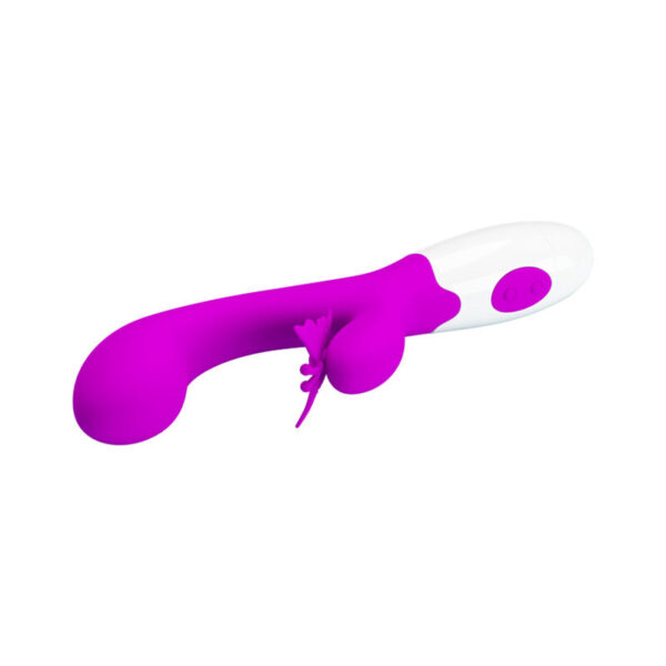 Pretty Love Butterfly Kiss — Rabbit Vibrator, Fuchsia — Rabbit Vibrators — view 8